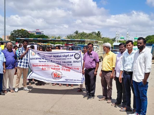 Anti-Drug Club awareness rally